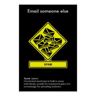 Spam Information Security Awareness Poster