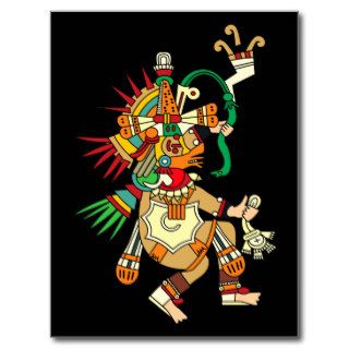 Aztec God Quetzalcoatl Post Cards
