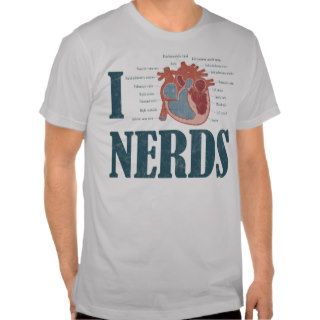 I Heart NERDS T Shirt