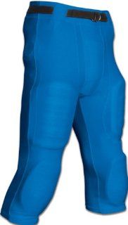 Goal Line Poly/Spandex Football Game Pant W/Slots ROYAL YXL  Sporting Goods  Sports & Outdoors