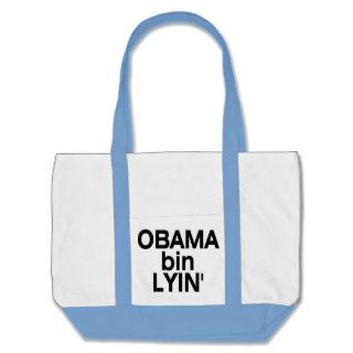 Obama bin Lyin' Canvas Bag
