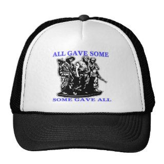 Vietnam All Gave Some & Some Gave All Trucker Hats
