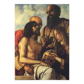 Pieta, Giovanni Bellini, Religious Renaissance Art Announcement
