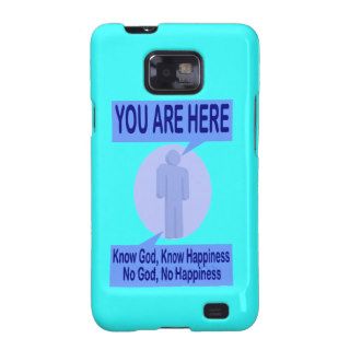 Know God, Know Happiness Galaxy S2 Case