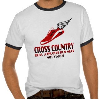 Cross Country Running T shirts
