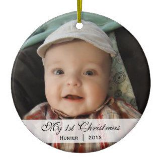 Baby's    First Christmas Photo Ornament