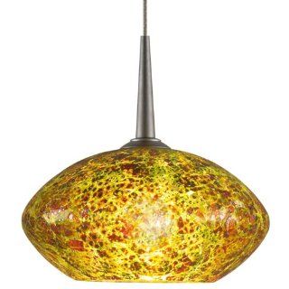 Pandora Led Down Mp By Bruck Lighting 222857bz/Mp In Bronze   Ceiling Pendant Fixtures  