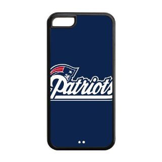 NFL New England Patriots Team Logo Custom Design TPU Case Back Cover For Iphone 5c iphone5c NY396 Cell Phones & Accessories