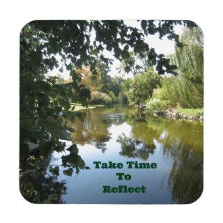 Take Time to Reflect Coasters