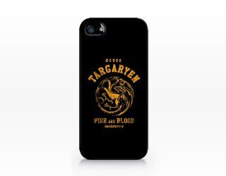 TIP4 351 Game of Thrones, 2D Printed Black case, iPhone 4 case, iPhone 4s case, Hard Plastic Case Cell Phones & Accessories