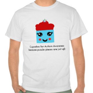 Kawaii Cupcakes for Autism Awareness Tshirt