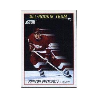 1991 92 Score American #352 Sergei Fedorov ART Sports Collectibles