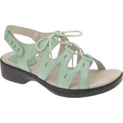 Women's Propet Lucerne Walker Foam Green Smooth Sandals