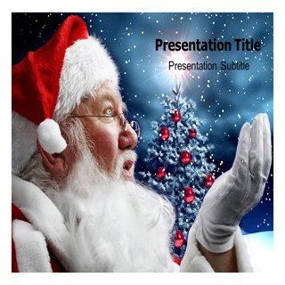 Christmas Santa Powerpoint Templates   Christmas Santa Powerpoint (PPT) Background Templates Software