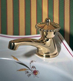 Herbeau 2125 57 Deck Mount Tap Brushed Nickel   Touch On Bathroom Sink Faucets  