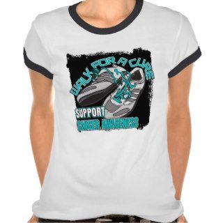 Ovarian Cancer Walk For A Cure Shoes Tee Shirts
