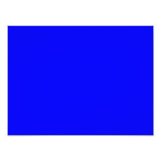 Pure Bright Blue Color Trend Blank Template Photograph