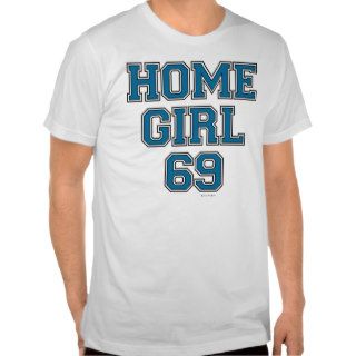 HOME GIRL 69 heather blue Tshirts