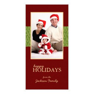Warm Holidays Christmas Family Photo Cards