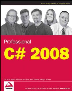 Professional C# 2008 (Mixed media product) General Computer