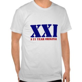 21st Birthday Shirts