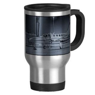 Airplane "black white" photo picture HDR T Shirt Coffee Mugs