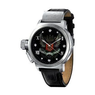Christian Audigier Unisex ETE 104 Eternity Winged Crown Stainless Steel Watch at  Men's Watch store.