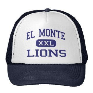 El Monte   Lions   High   El Monte California Mesh Hat