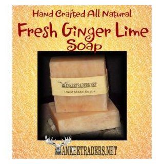 Fresh Ginger Lime Soap Soap   All Natural / Vegan   2 Bars  Baby Bar Soaps  Baby