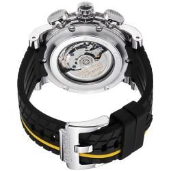 Graham Men's 'Silverstone' Black Dial Black Rubber Strap Watch Graham Men's More Brands Watches