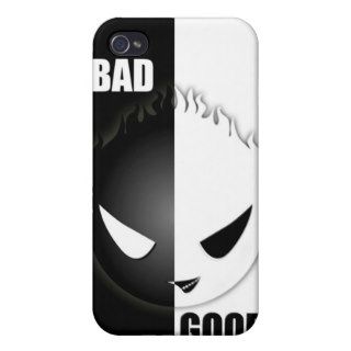 JJ's Bad vs Good iPhone 4/4S Cover