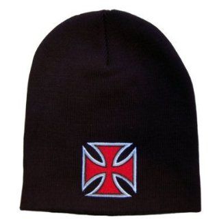 Heavy Metal   Cross   Choppers Beanies at  Mens Clothing store