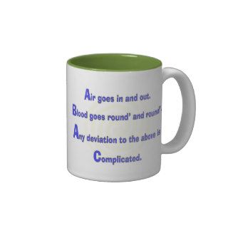 Funny Nurse or Respiratory Therapy Gifts Coffee Mug