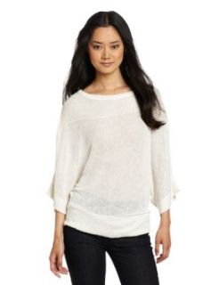 JET Corp Women's Wide Sleeve Sweater, Beige, One Size Pullover Sweaters