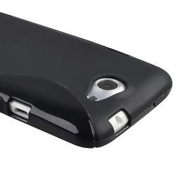 Black TPU Case/ Screen Protector for HTC One X BasAcc Cases & Holders