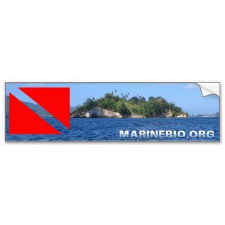 Dive MarineBio Bumper Sticker