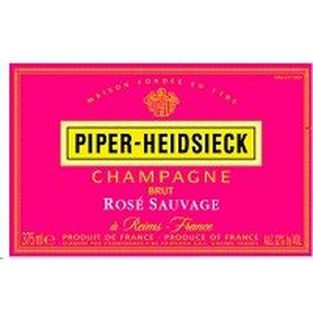 Piper heidsieck Champagne Brut Rose Sauvage 375ML Wine
