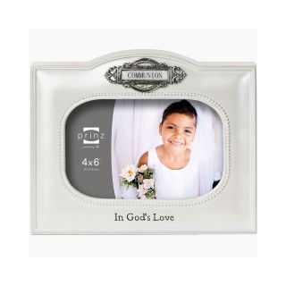 Count Your Blessings 4x6 Picture Frame Communion, White