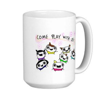 "Come play with us" Coffee Mug