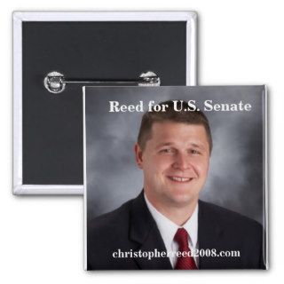 Christopher%20Reed, Reed for U.S. Senate, chrisPinback Button