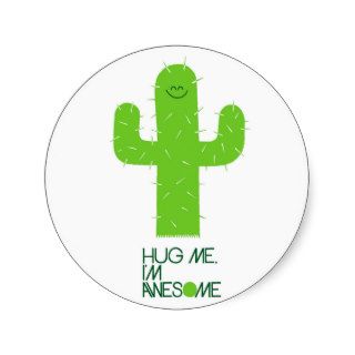 Funny Cactus Sticker