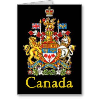 Canada National Seal Greeting Cards