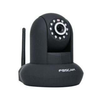 Foscam FI8910 Wireless 480 TVL Dome Shaped IP Surveillance Camera   Black FI8910W