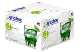 Anchor 16 Small Central Park Tumblers w/ 12 oz Capacity, Crystal