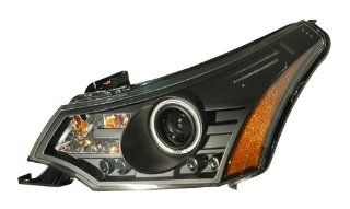 2008 2010 Ford Focus Led Projector Headlights Black Clear (Ccfl) Automotive