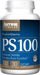 Jarrow Formulas   PS 100 Phosphatidylserine 100 mg.   30 Softgels