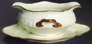 Rosenthal   Continental Barbara (Sanssouci) Gravy Boat with Attached Underplate,