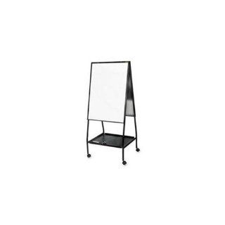 Balt Double Sided Magnetic Easel, 28 3/4 by 27 by 59 1/2 Inch, Black