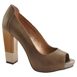 Women's BCBGeneration Theo Stone/Anthracite Vachetta/Mirror Metallic BCBGeneration Heels