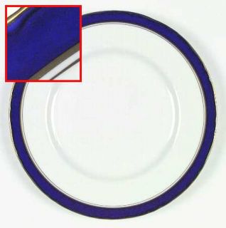 Royal Worcester Cavendish Blue Dinner Plate, Fine China Dinnerware   Bone,Blue B